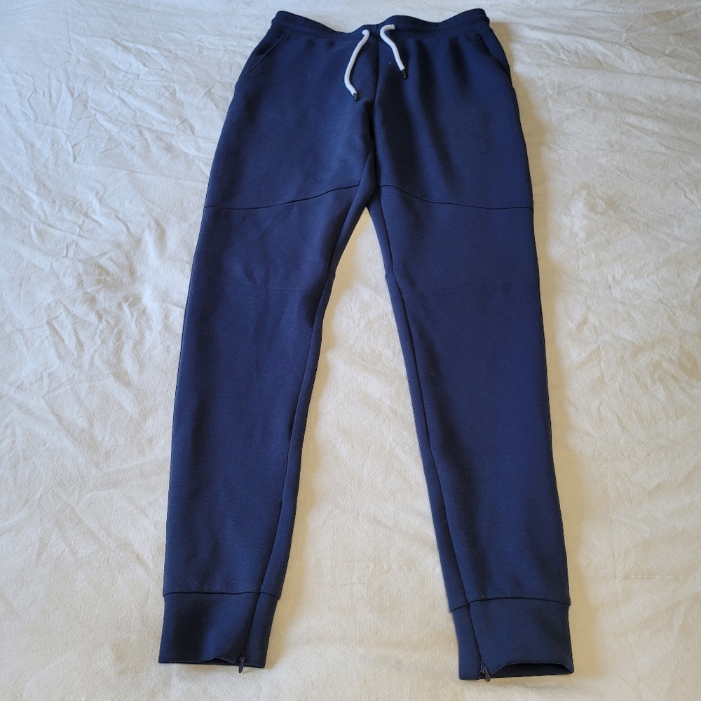 Zyia Active Jogger Pants Womens Small Navy Blue Pants Running Workout Athletic
